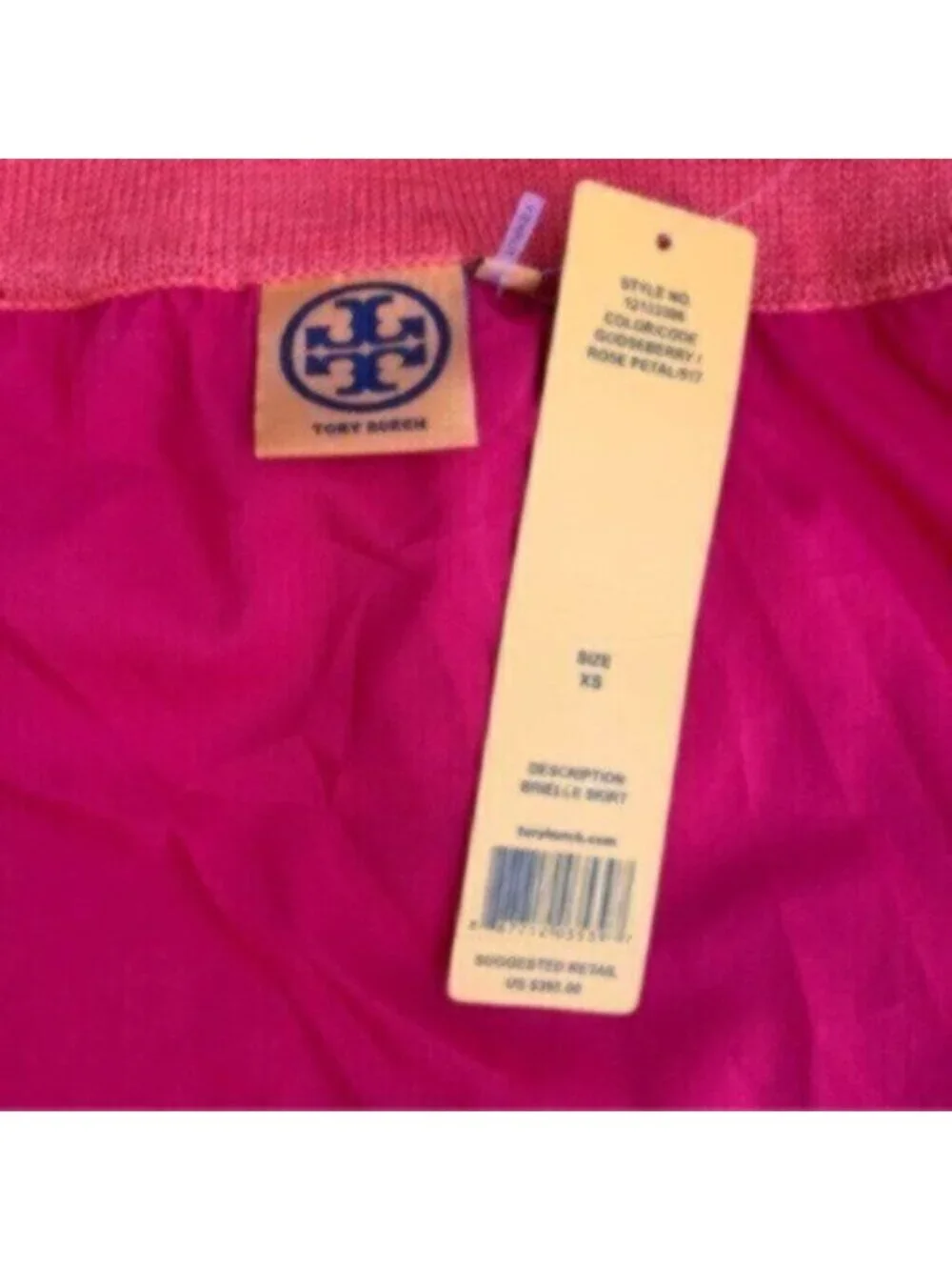 NWT Tory Burch Runway Two Piece Brielle Skirt and Top Set